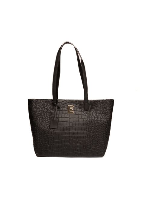 shopping bag sina nero ERMANNO SCERVINO | 12401787SINA-293